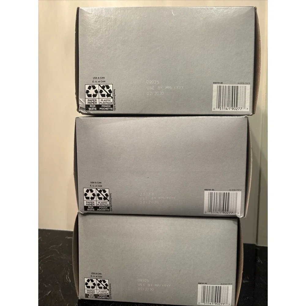3M 65021HA1-DC Household Multi-Purpose Respirator Size Medium 2029/2030-Lot Of 3